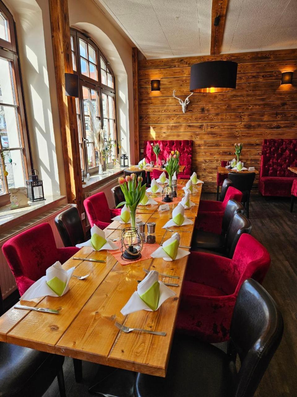 Hotel-Restaurant Thueringer Hof 바트프랑켄하우젠 외부 사진