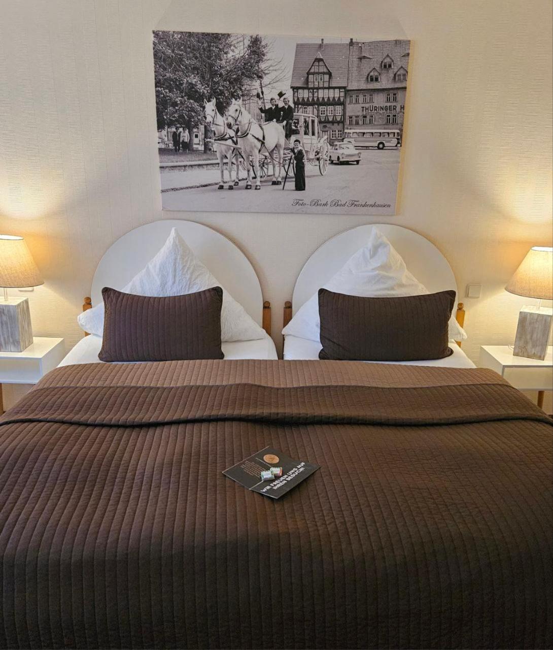 Hotel-Restaurant Thueringer Hof 바트프랑켄하우젠 외부 사진